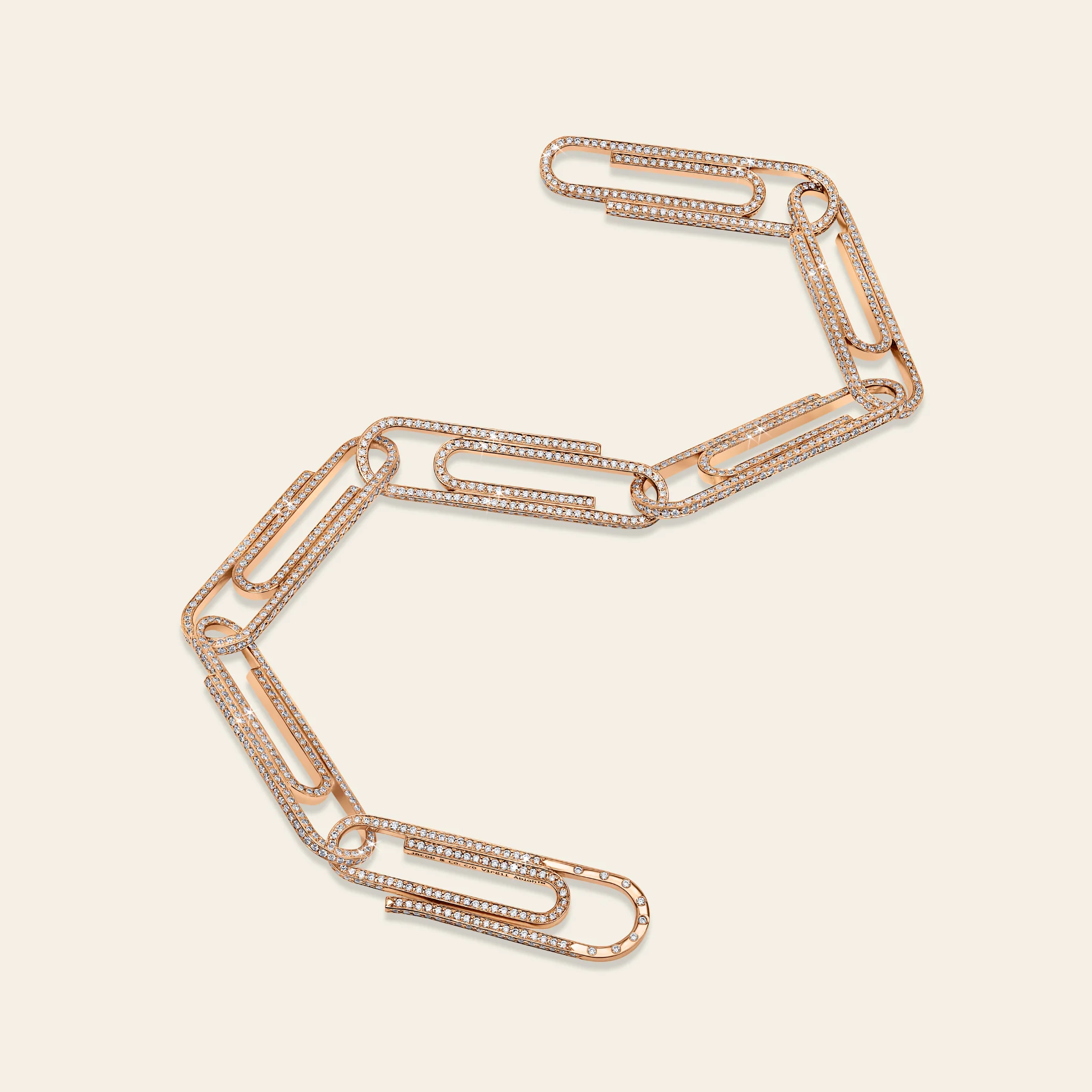 Office Supplies Diamond Bracelet - Image 2