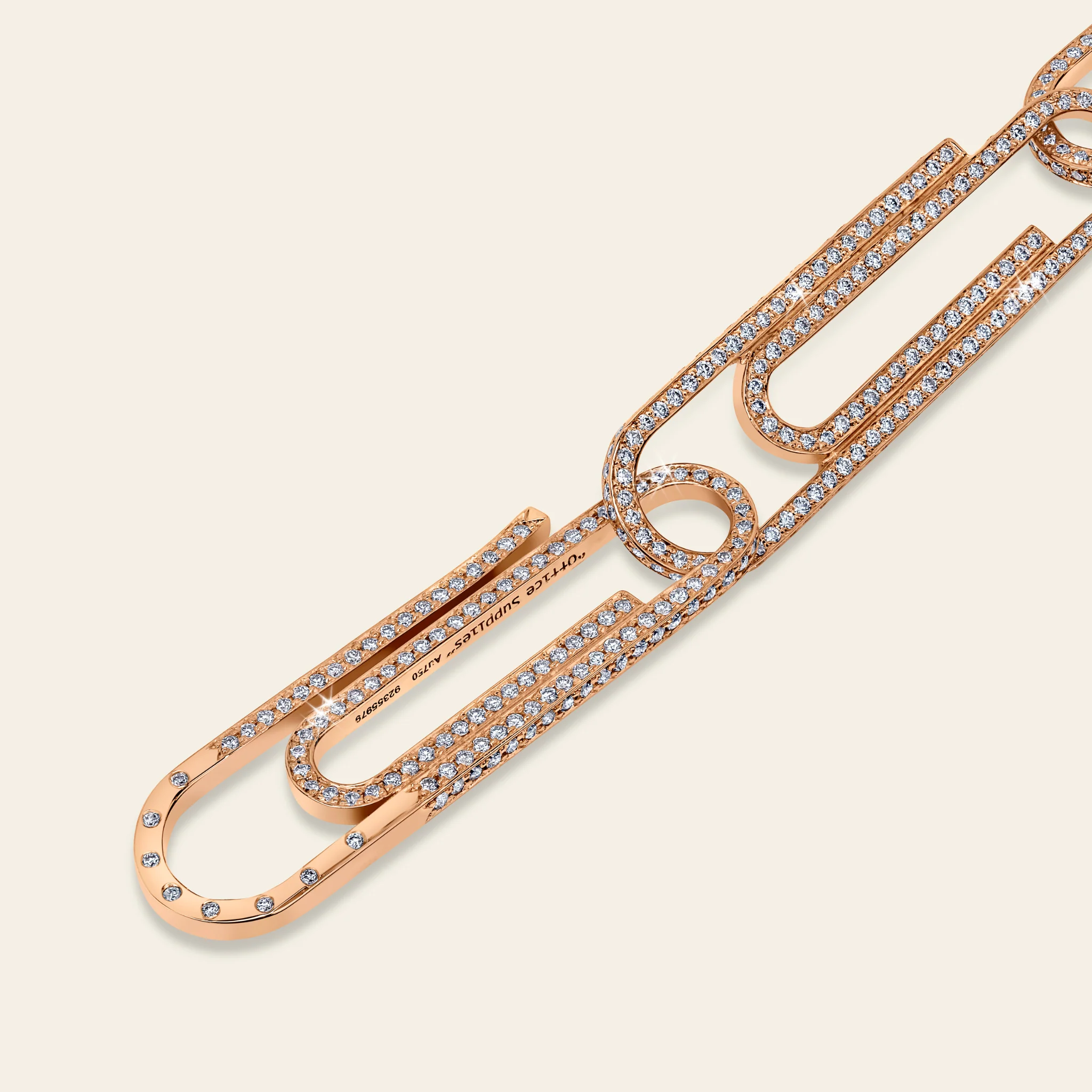 Office Supplies Diamond Bracelet - Image 3