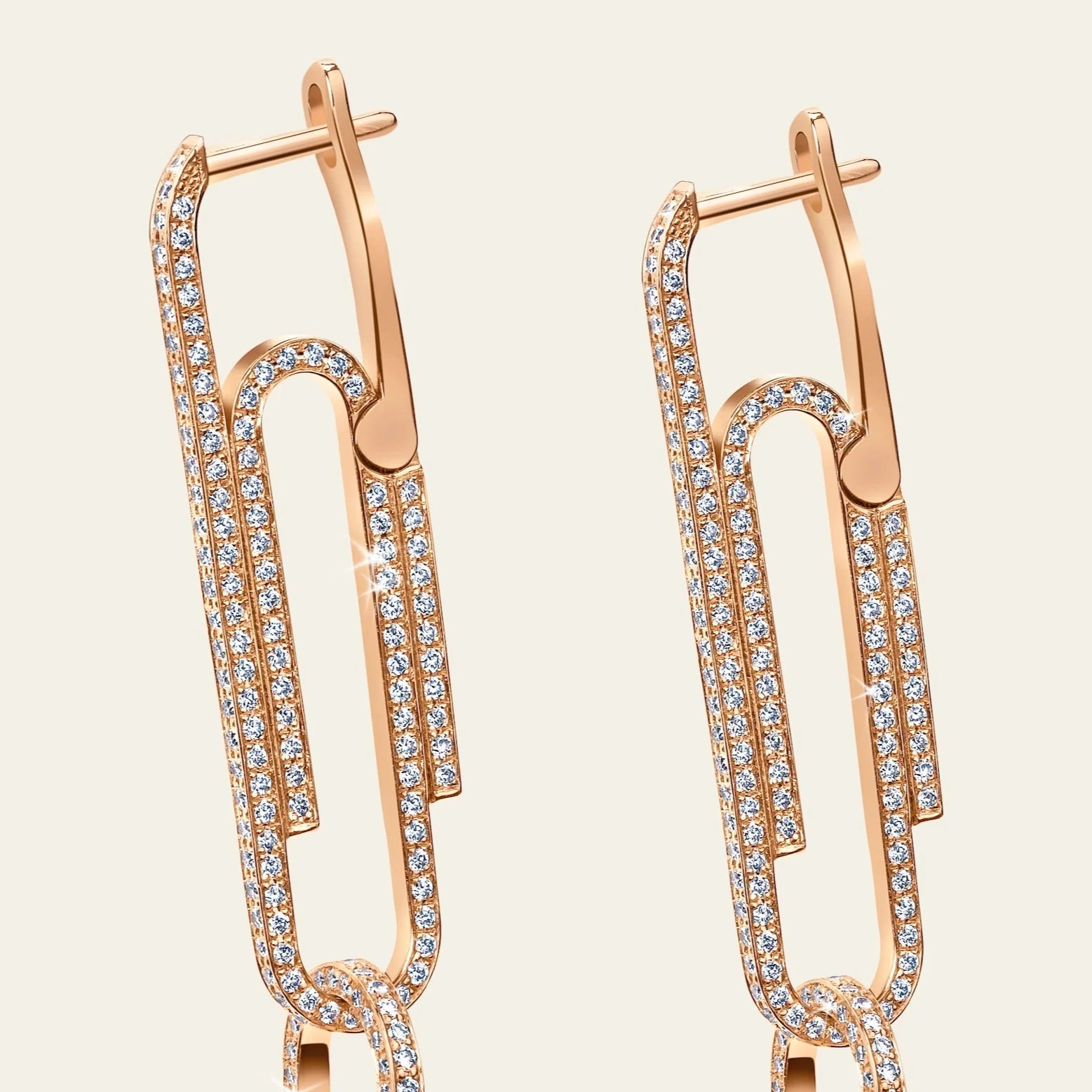 Office Supplies Diamond Earrings - Image 4
