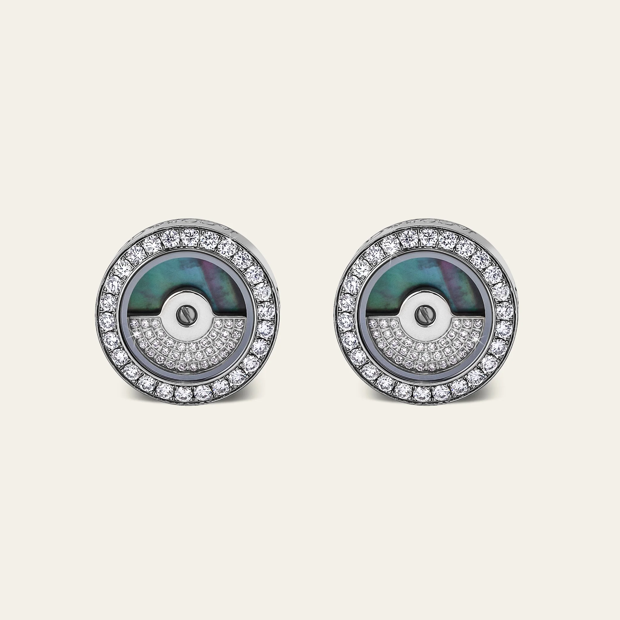Rotor Diamond Cufflinks