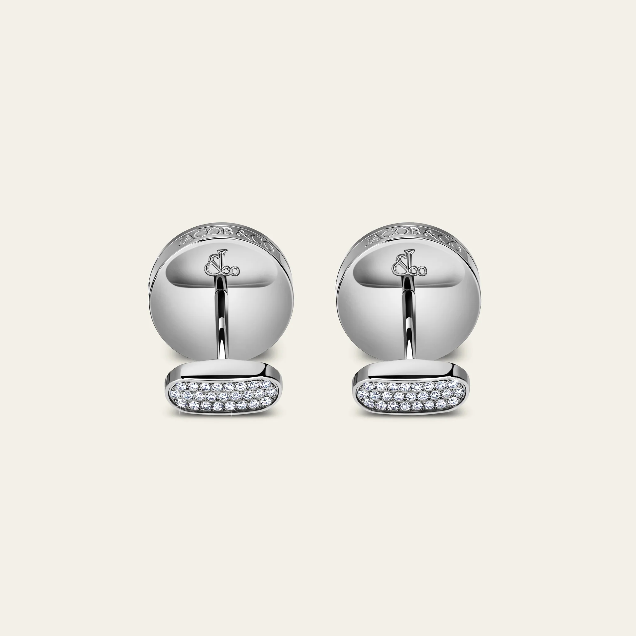 Rotor Diamond Cufflinks - Image 3