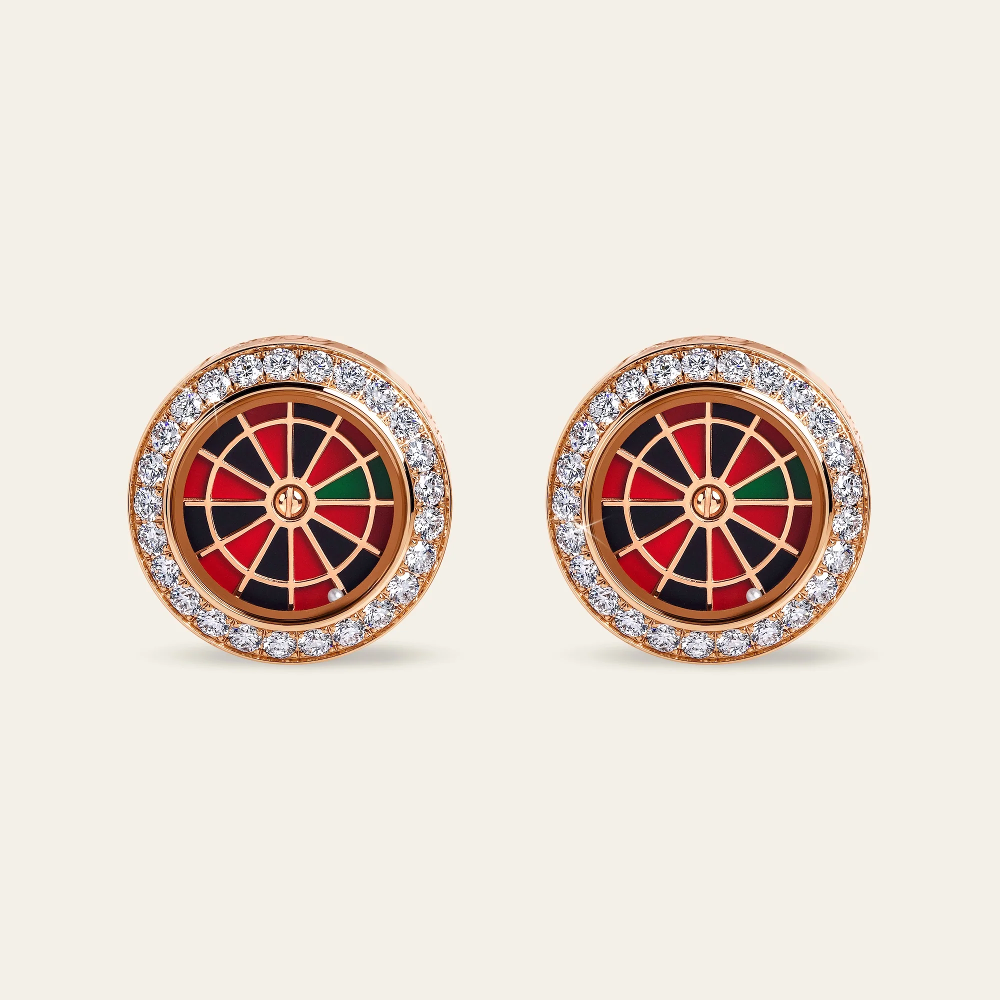 Roulette Casino Cufflinks