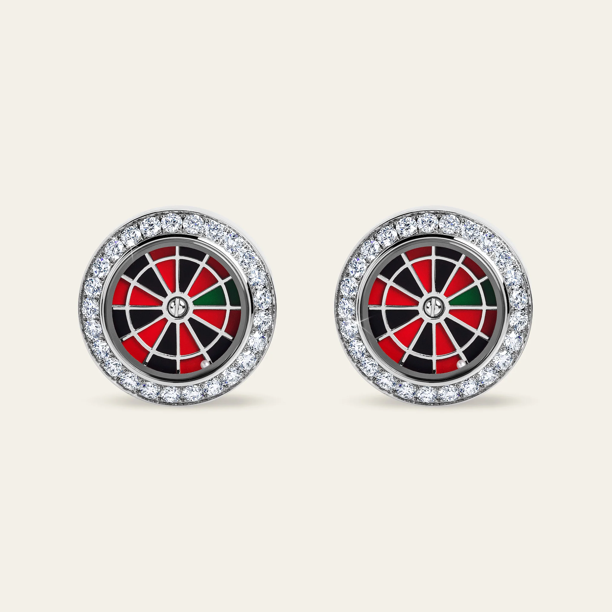 Roulette Casino Cufflinks
