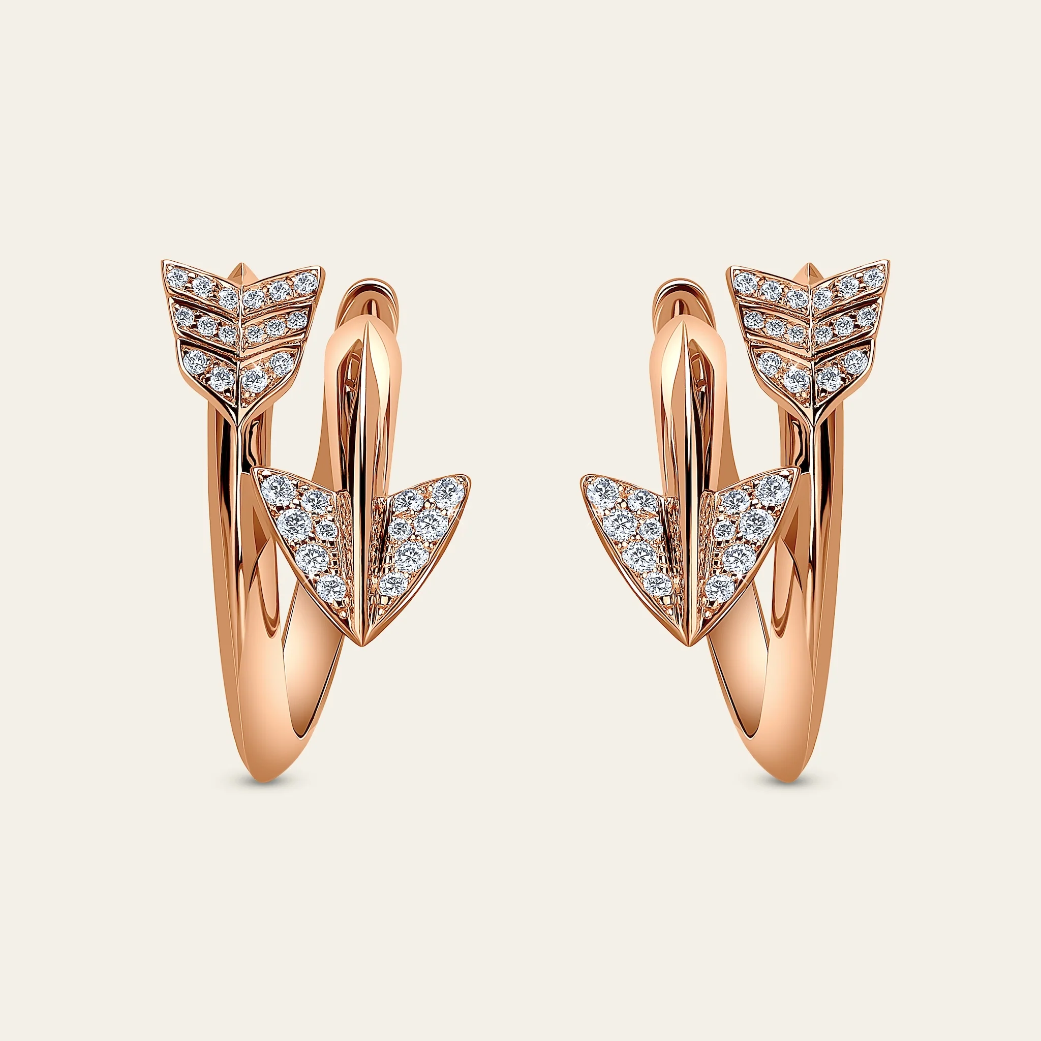 Super Arrow Diamond Earrings
