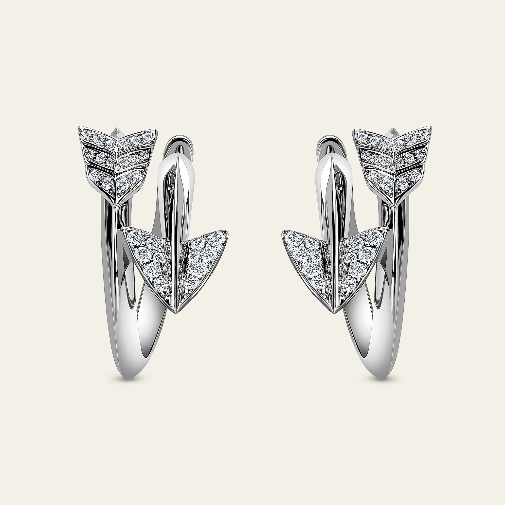 Super Arrow Diamond Earrings