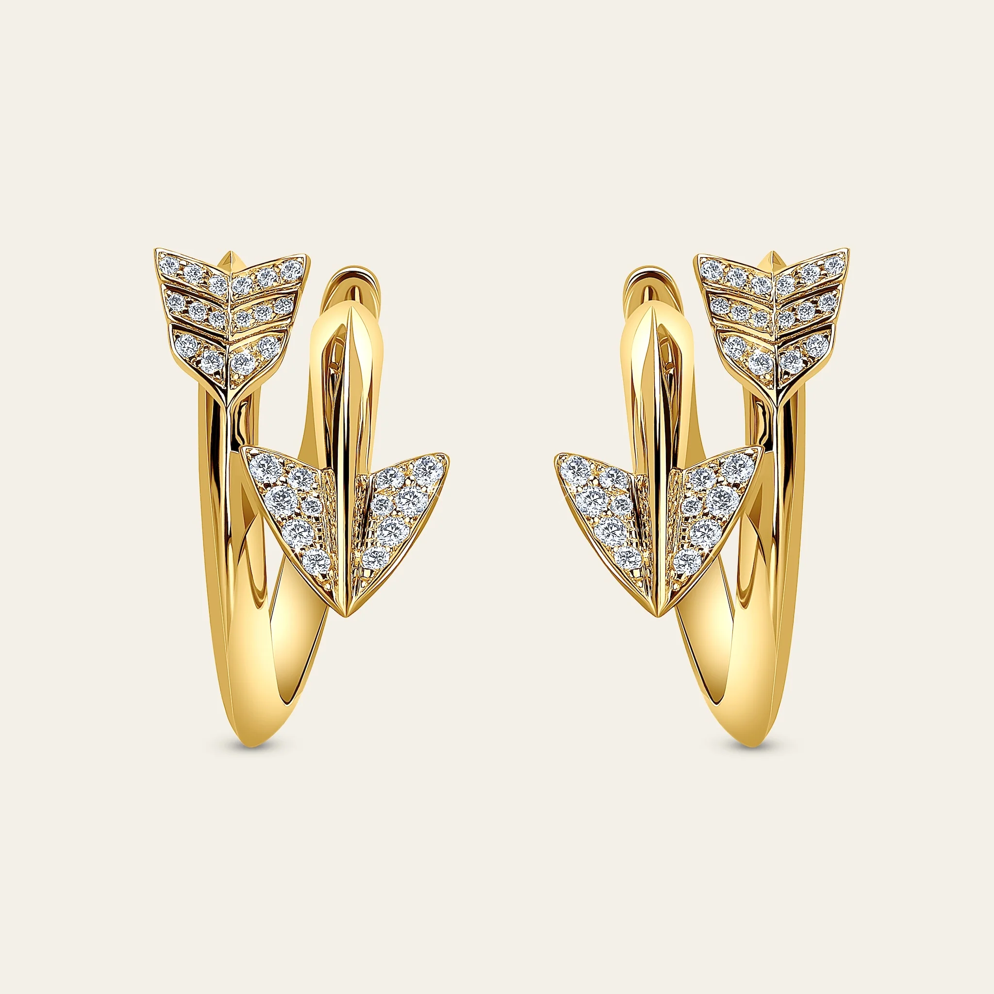 Super Arrow Diamond Earrings