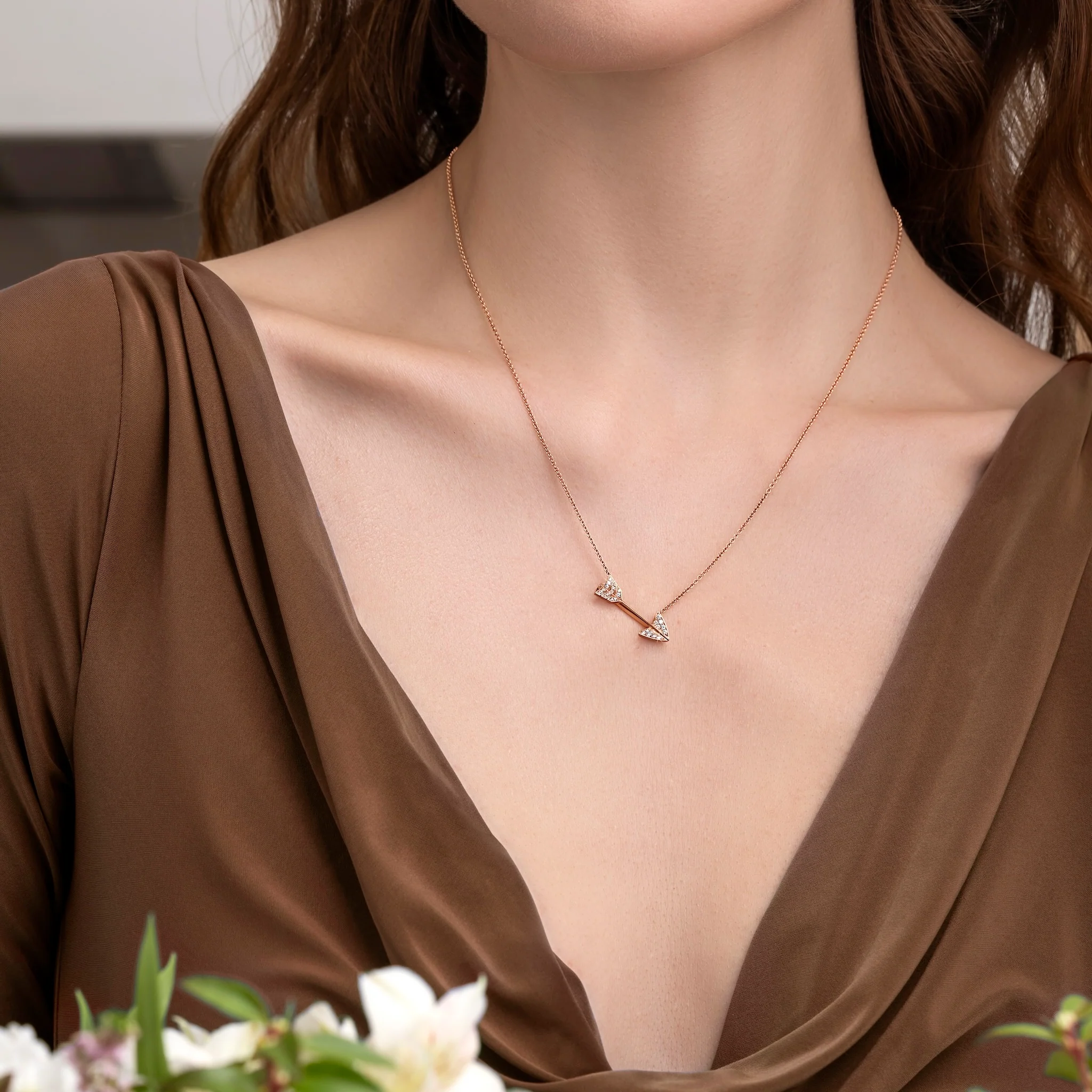 Super Arrow Diamond Pendant - Image 5