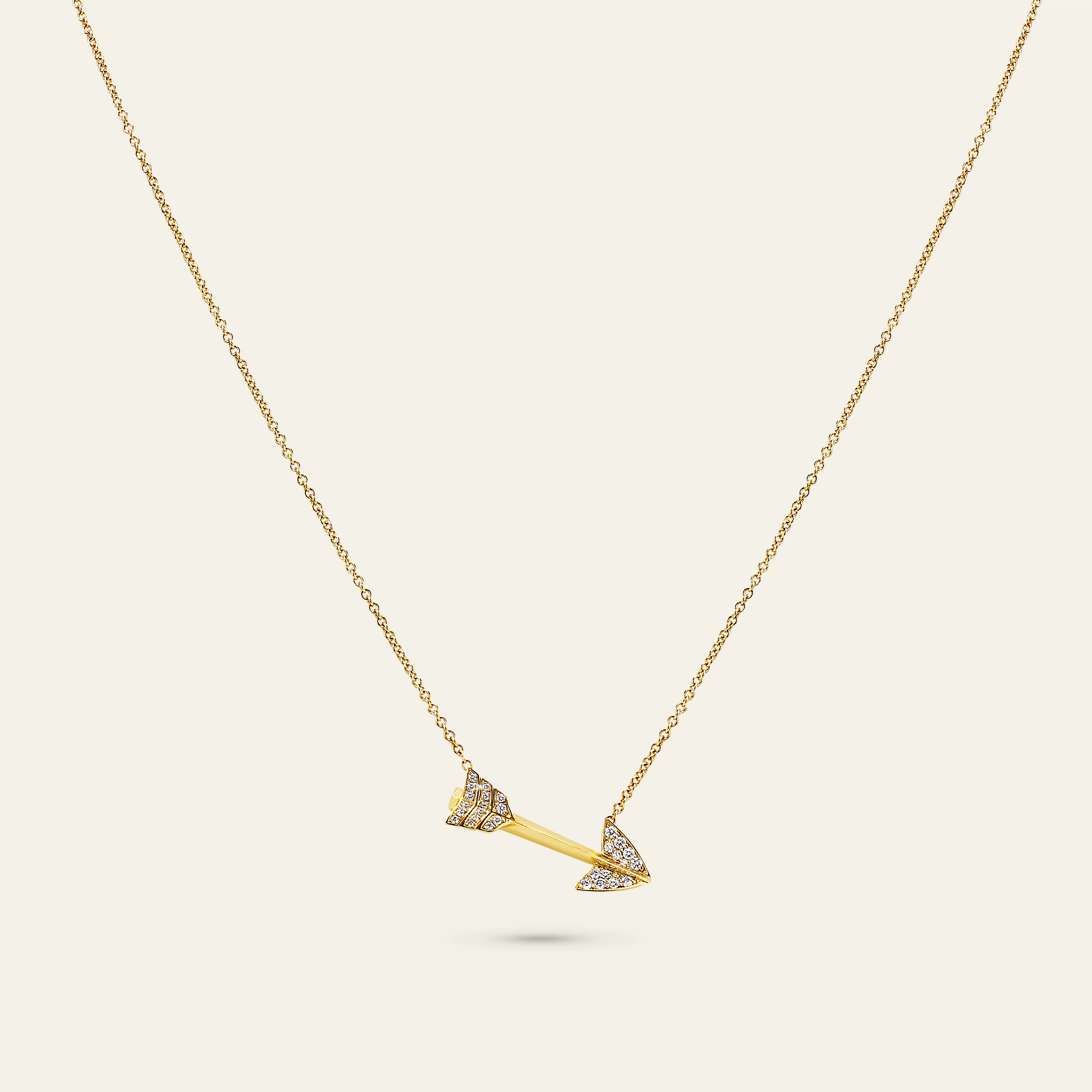 Super Arrow Diamond Pendant