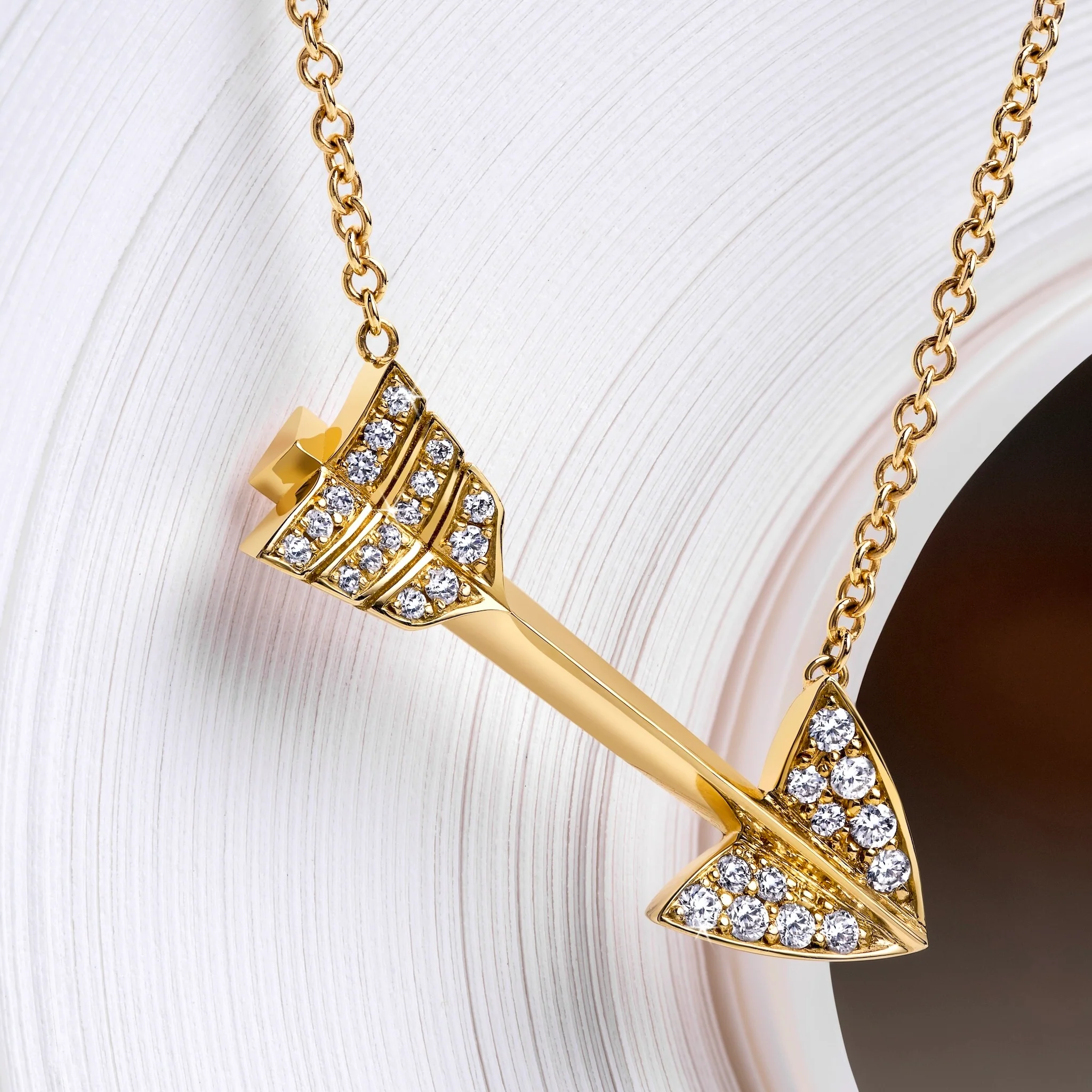 Super Arrow Diamond Pendant - Image 4