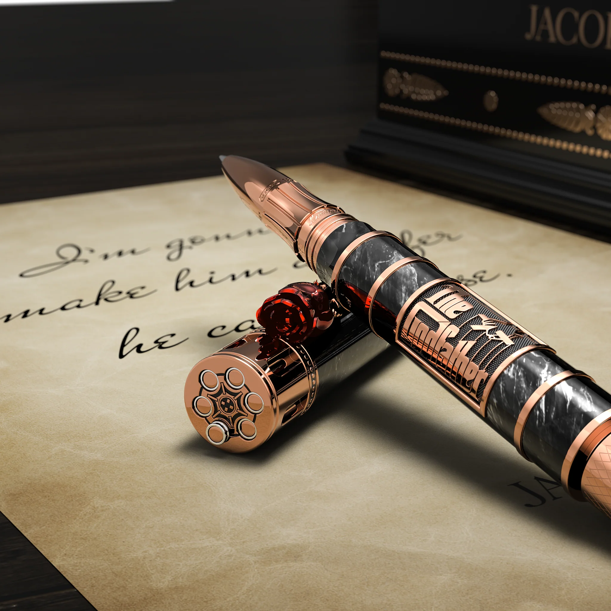 "The Godfather" Pen By Jacob & Co. - Image 3