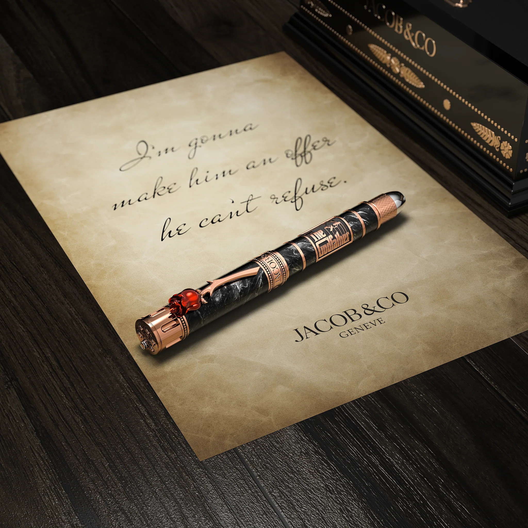 "The Godfather" Pen By Jacob & Co. - Image 4