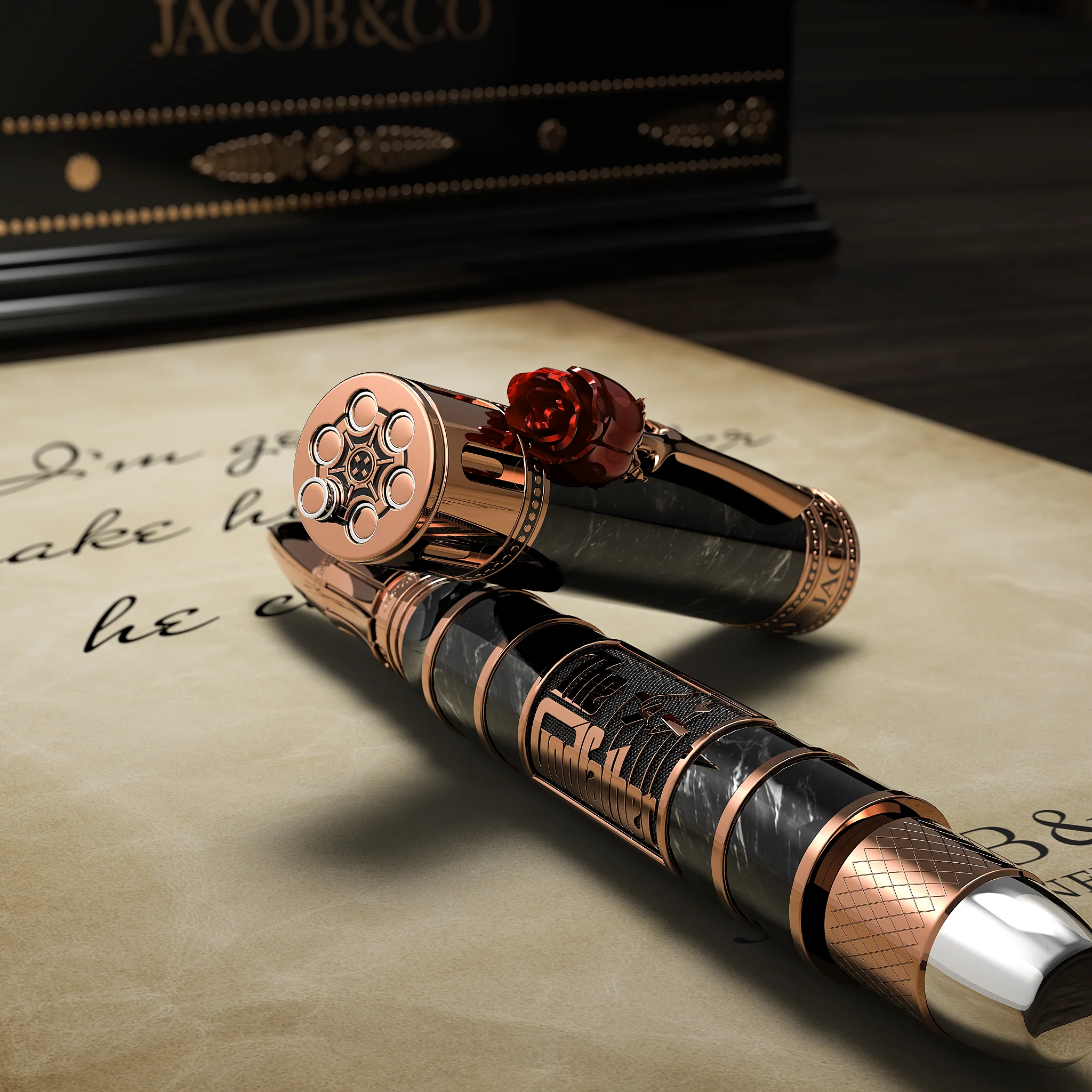"The Godfather" Pen By Jacob & Co. - Image 5