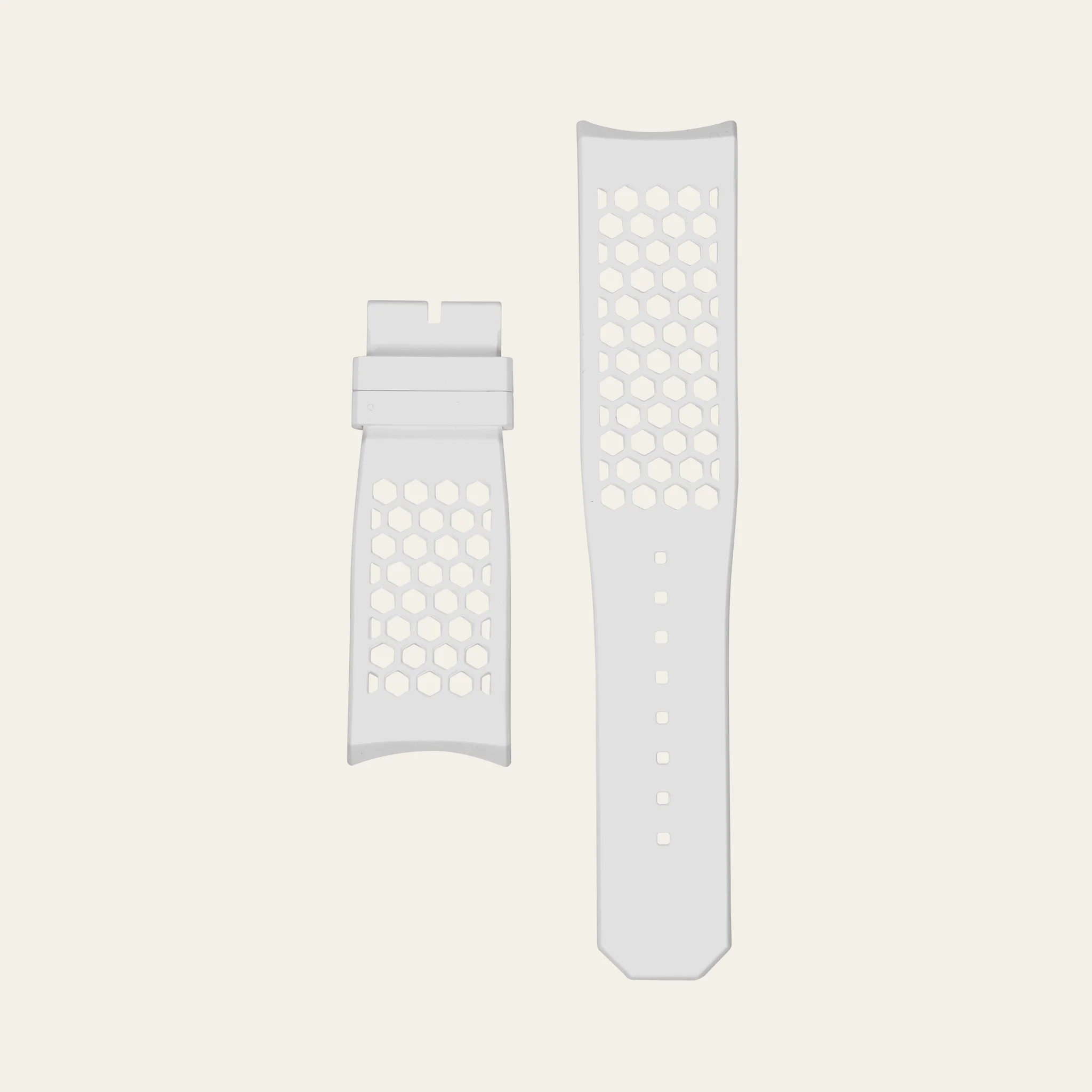 White Epic X Honeycomb Strap - L