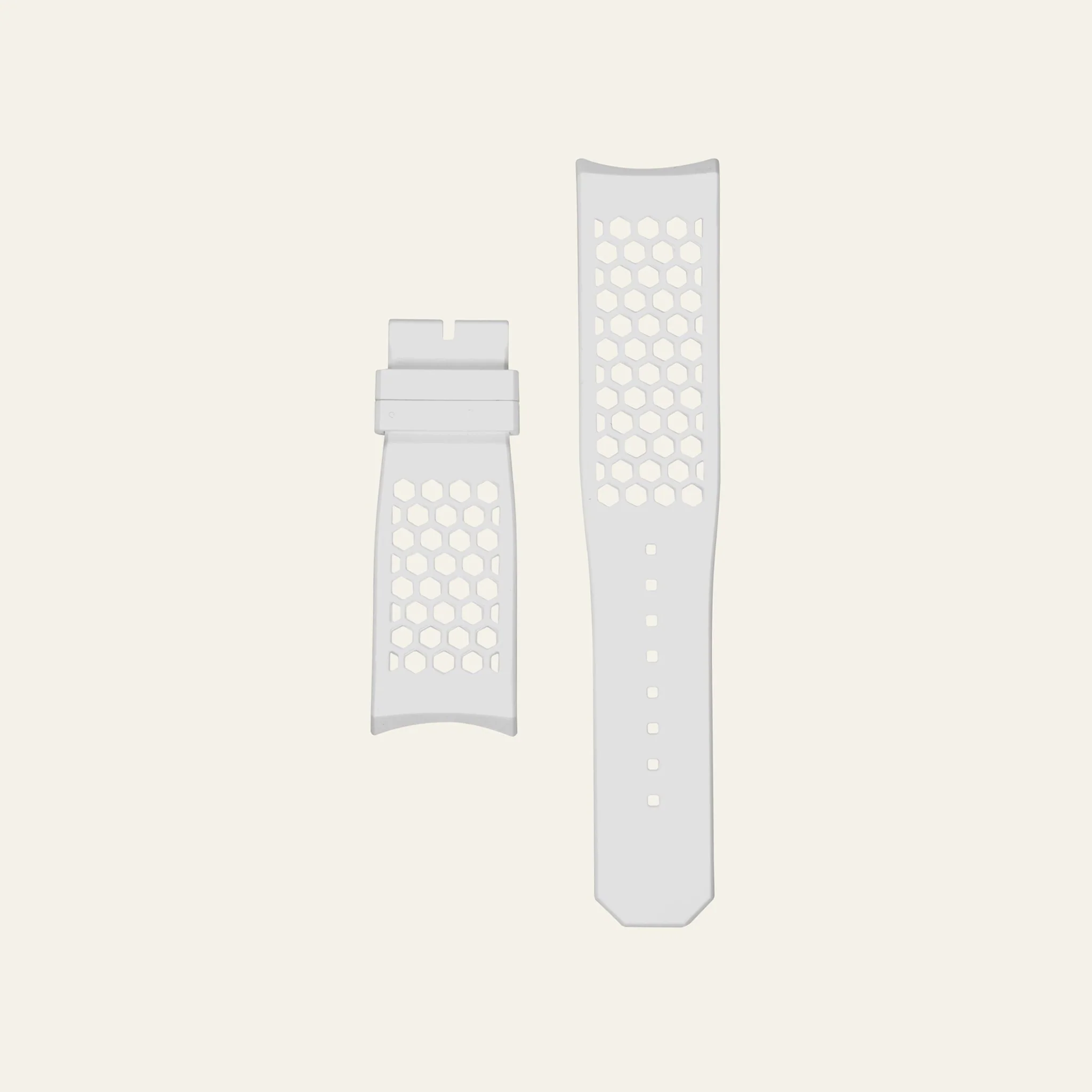 White Epic X Honeycomb Strap - S