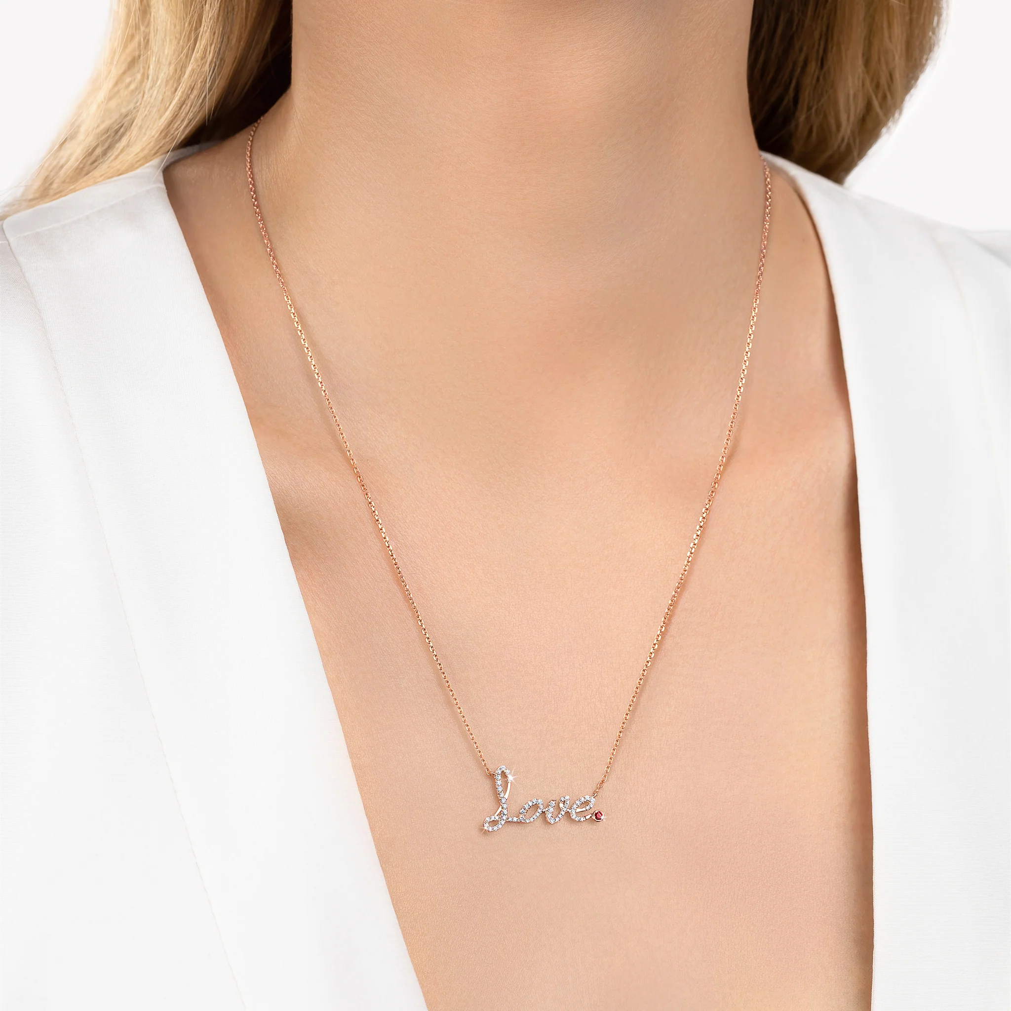 Love Diamond Necklace - Image 4