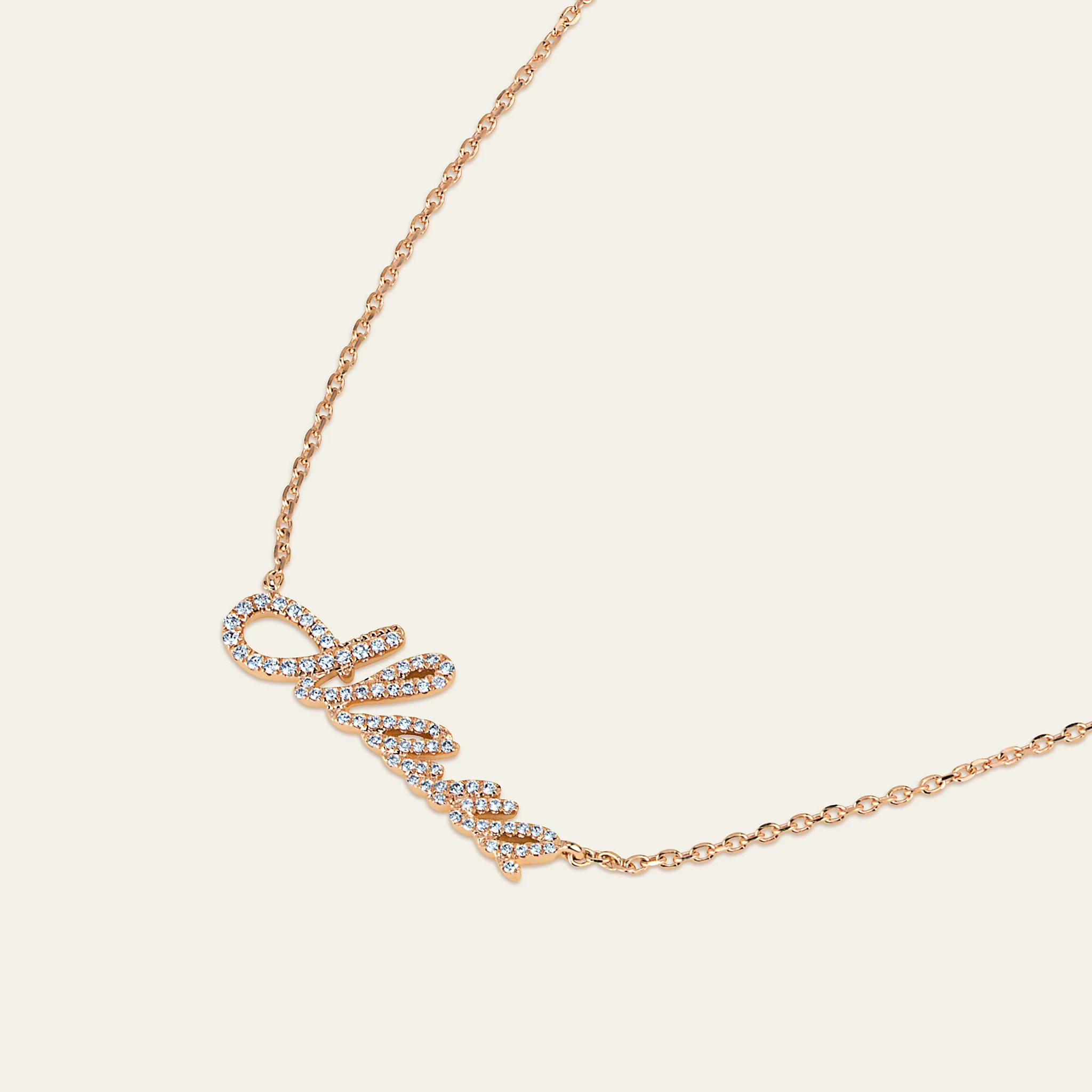 Mama Diamond Necklace - Image 3